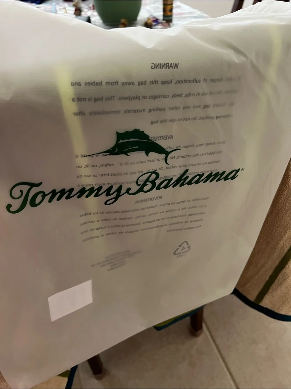 Tommy Bahama new bag